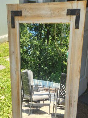48x28 Rustic Mirror
